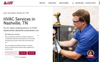 Lee Company of Nashville website