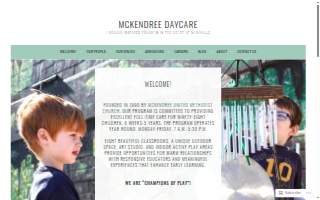 Mckendree United Methodist Church Daycare website