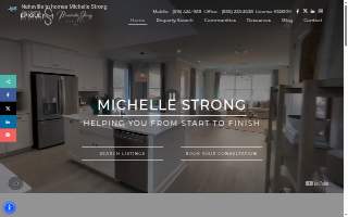 Michelle Strong, Realtor website