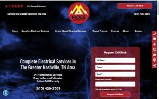 Moss Electric Inc website