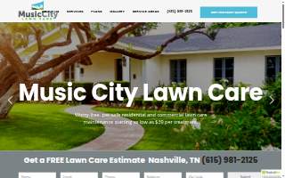 Music City Lawn Care, LLC website