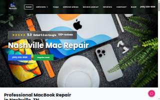 Nashville Mac Repair website