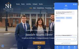 Nicholson & Hall PLLC website