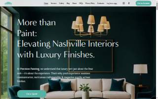 Precision Painting LLC. website