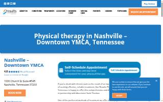 Results Physiotherapy Nashville, Tennessee - Downtown YMCA website