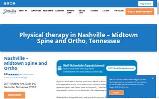 Results Physiotherapy Nashville, Tennessee - Midtown Spine and Ortho website