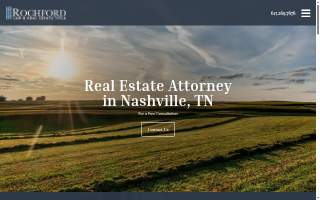 Rochford Law & Real Estate Title website