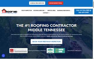 Roof MD website