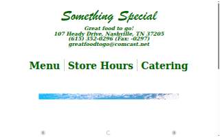 Something Special website