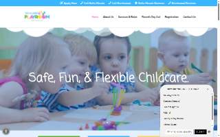 The Children's Playroom Drop In website