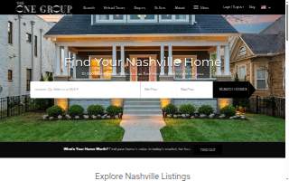 The One Group Nashville website