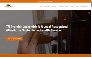 TN Premier Locksmith website