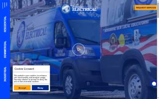 Travis Electrical Service website