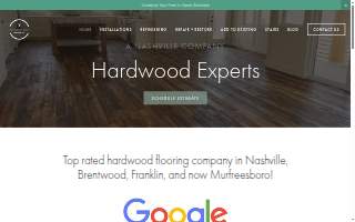 Unlimited Floors Nashville website