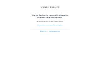 Warby Parker Edgehill website