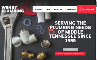 Wehby Plumbing Company Inc website