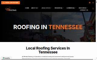 Whitaker Roofing Company website