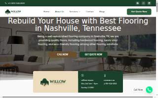 Willow Flooring website
