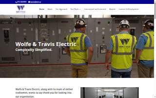 Wolfe & Travis Electric Co website
