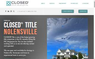 CLOSED Title of Nolensville website