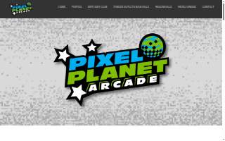 Pixel Planet Arcade website