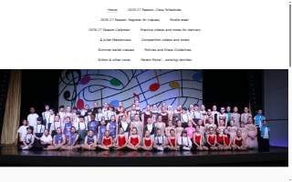 Creative Edge Dance Studio website