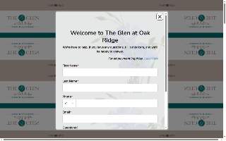 The Glen at Oak Ridge website