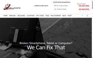 Cell Phone Repairs website