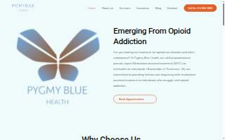 Pygmy Blue Health website