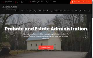 Adam J. Carr Law Office website