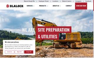 Blalock Lumber Company website