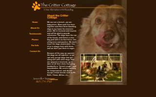Critter Cottage website