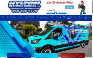 Hylton Heating and Cooling website