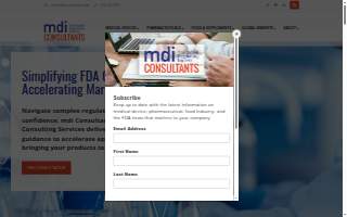 MDI Construction inc. website