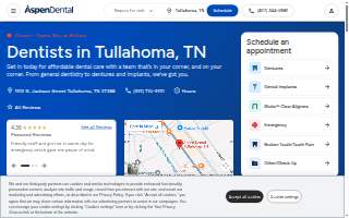 Aspen Dental - Tullahoma website