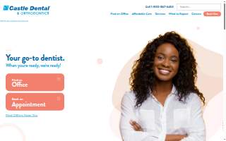 Castle Dental & Orthodontics - Tullahoma website