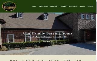 Kilgore Funeral Home LLC website