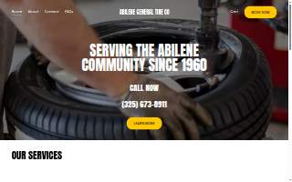 Abilene General Tire Co website