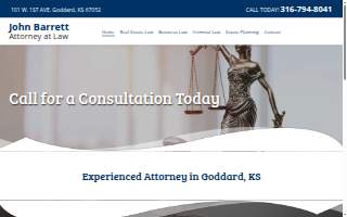 Barrett Legal PLLC website