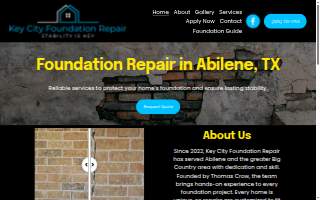 Key City Foundation Repair website