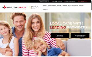 West Texas Health, PLLC website