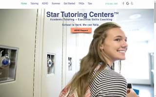 Star Tutoring Centers website