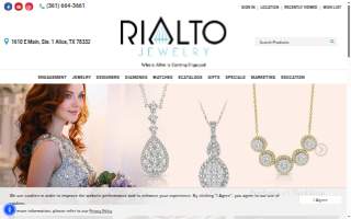 Rialto Jewelry Alice website