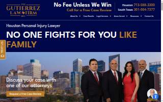 The Gutierrez Law Firm, Inc. website