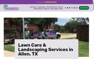 College Fund Landscaping website