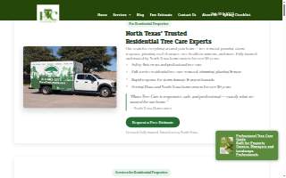 Plano Tree Care Inc website