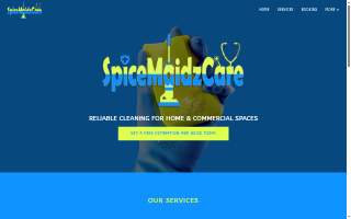 Spice Maidz Care website