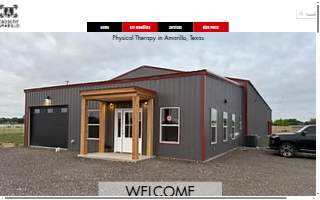 Amarillo Physical Therapy website