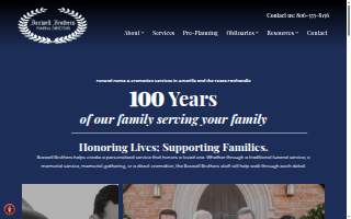 Boxwell Brothers Funeral Directors website