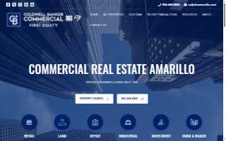 Coldwell Banker Commercial First Equity website